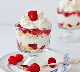 Mini Raspberry Trifle