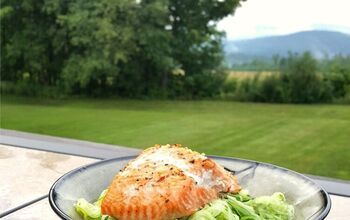 Cedar Plank Salmon and Zoodles
