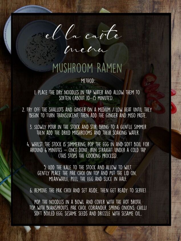 mushroom ramen