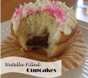 nutella filled cupcakes