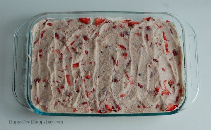 no bake creamy strawberry icebox cake recipe