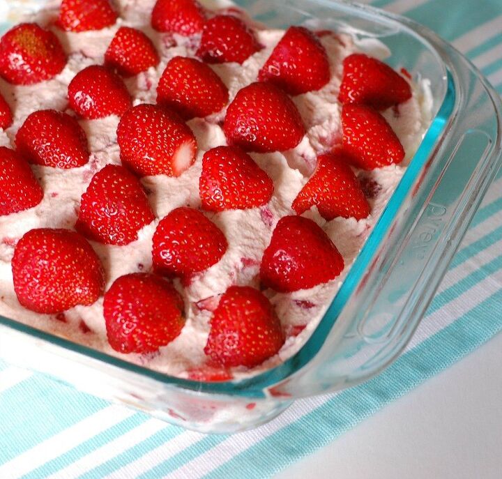 no bake creamy strawberry icebox cake recipe