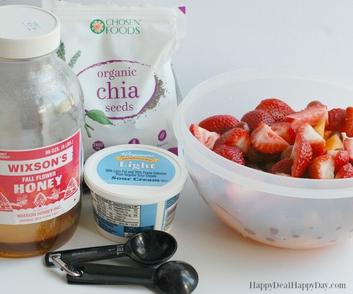 creamy chia seed fruit salad dressing recipe