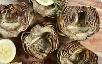 Roasted Artichokes With Lemon Herb Aioli