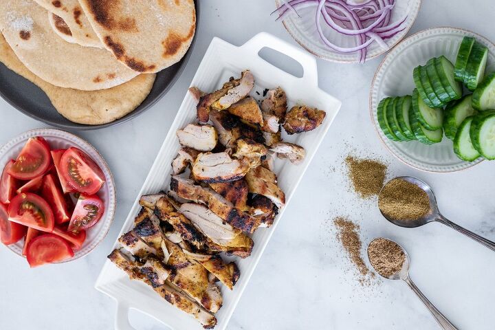 grilled chicken shawarma