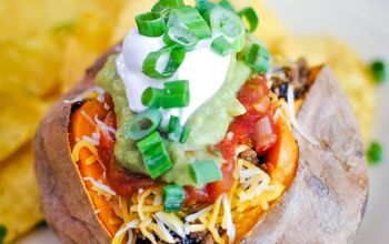 Taco Stuffed Baked Sweet Potatoes