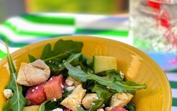 Watermelon Salad With Feta and Cucumber