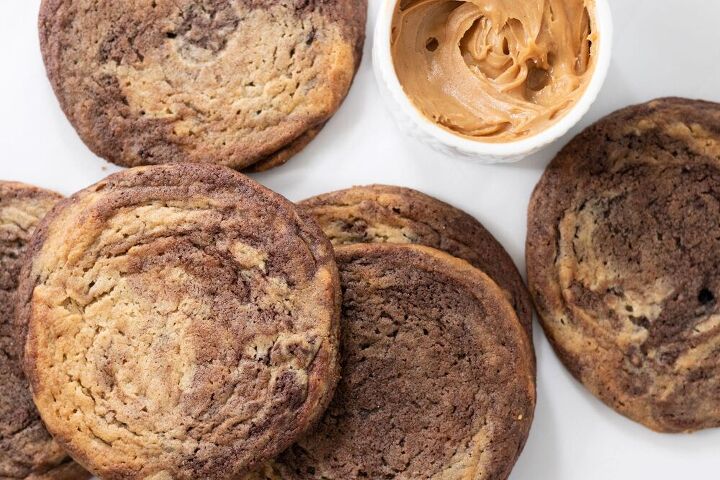 salted chocolate peanut butter mega cookies