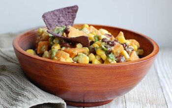 Easy Southwest Sweet Potato Black Bean Dip