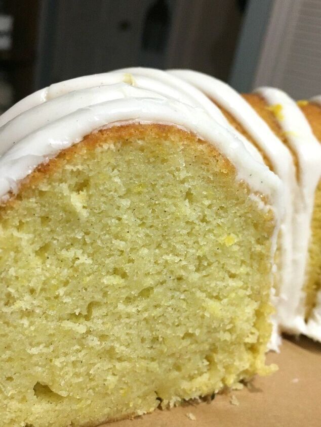 glazed lemon zucchini bundt cake