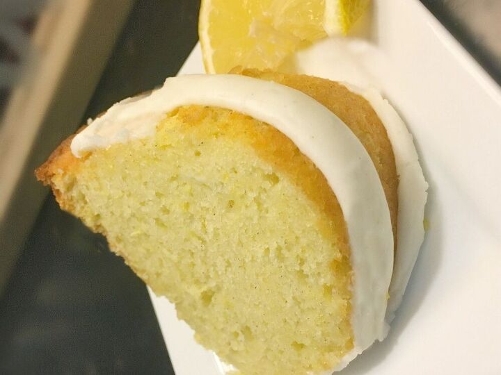 glazed lemon zucchini bundt cake