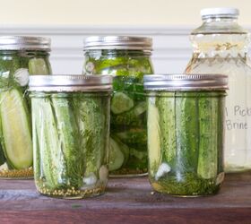 Easy Refrigerator Dill Pickles Recipe, One Jar at a Time