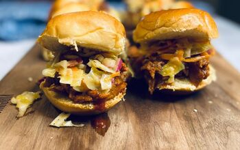BBQ Sliders With Jalapeno Slaw