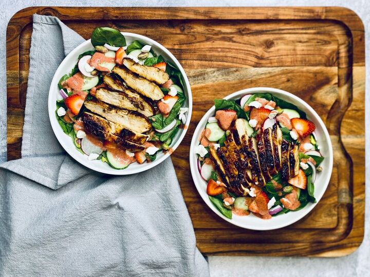 strawberry summer salad