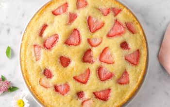 Strawberry Buttermilk Snack Cake