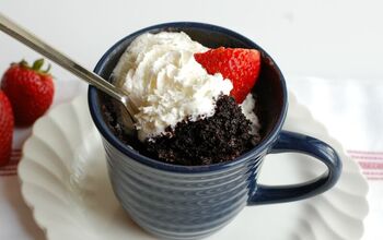 90 Second Easy Dessert Recipe:  Microwave Brownie in a Mug Recipe