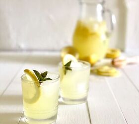 refreshing ginger lemonade