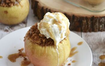Baked Apples With Graham Cracker Crumble