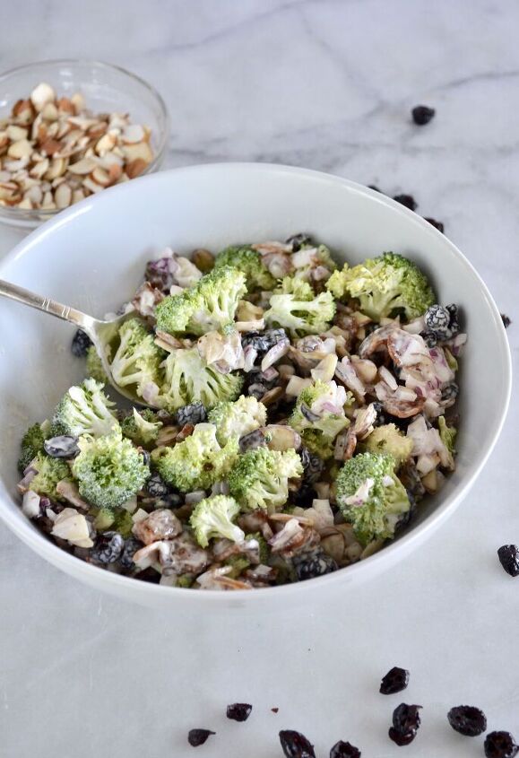 sweet and tangy broccoli salad