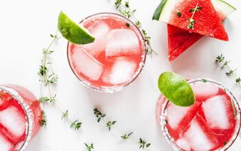 Watermelon Thyme Gin Cocktail
