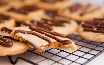 Chocolate Caramel Stuffed Sugar Cookies