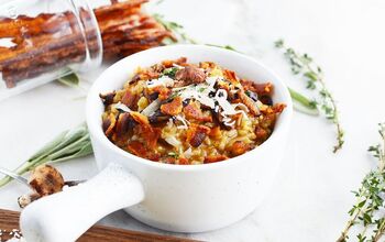 Mushroom Bacon Risotto Recipe: A Warming Winter Dinner Idea