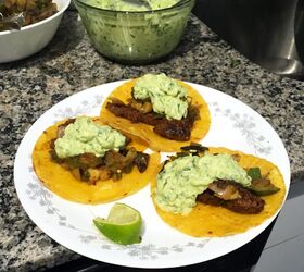 flank steak tacos recipe with avocado crema for weeknight dinners