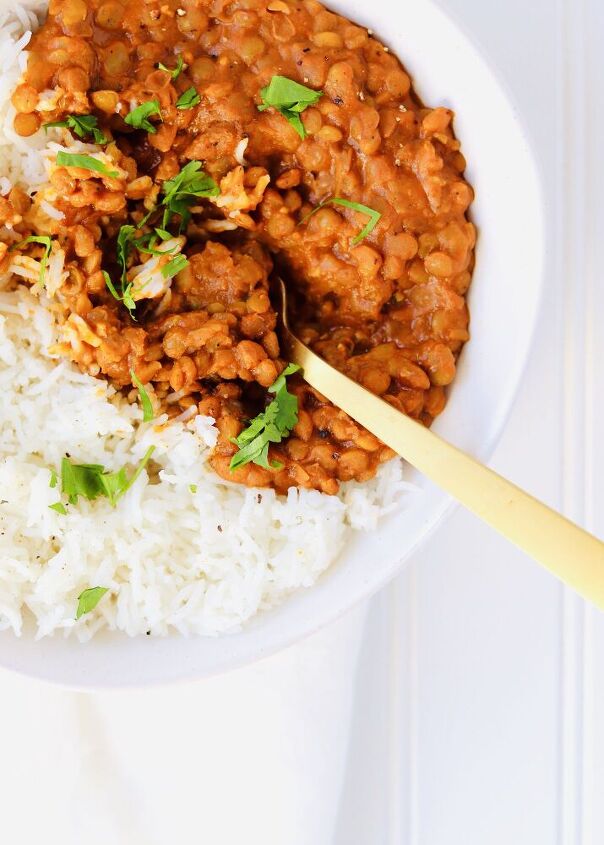 instant pot curry lentils