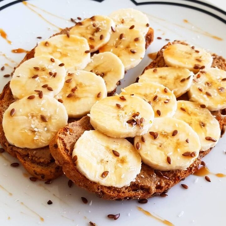 peanutbutter banana toast