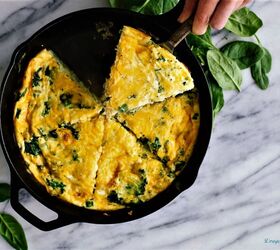egg and cheese frittata