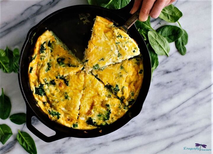 egg and cheese frittata