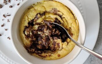 Banana Chocolate Lava Mug Cake (Paleo)