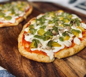 Chicken Salsa Verde Pizza