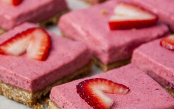 Strawberry Mousse Bars