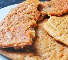 gooey peanut butter and banana cookies