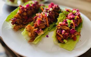 BBQ Chicken Lettuce Wraps