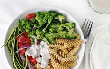 Vegan Pasta Salad With Creamy Nut Butter Sauce