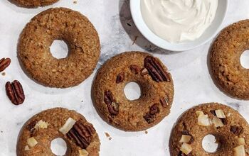 Carrot Cake Oatmeal Baked Donuts (Gluten-Free)