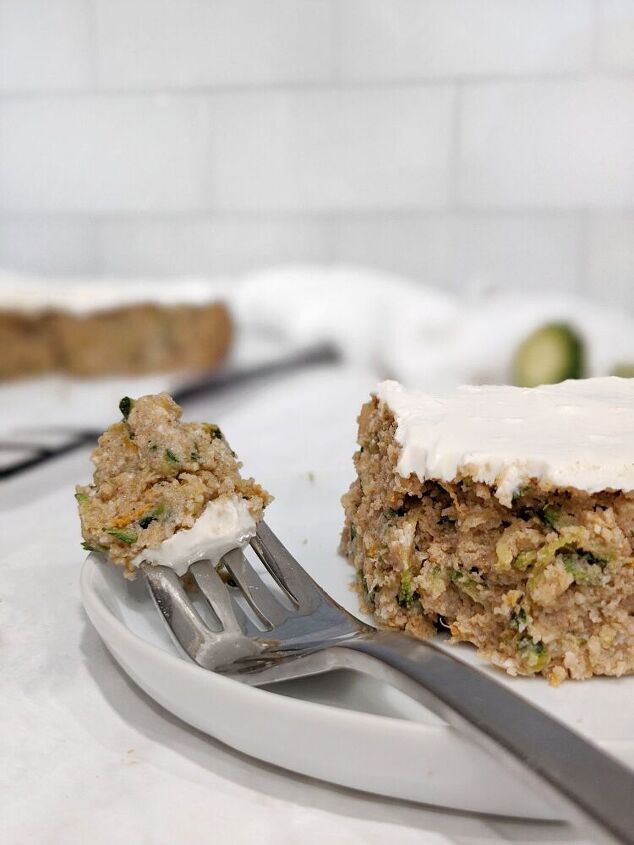 spiced zucchini cake with cream cheese frosting gluten free