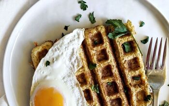 3 Cheese Keto Cauliflower Waffles