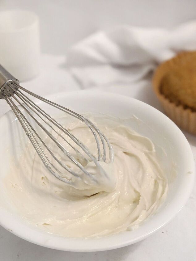 healthy protein powder cream cheese frosting