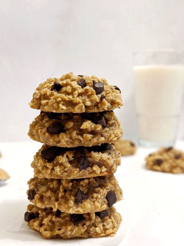 s 10 fun and tasty after school snacks for kids, 3 Ingredient Banana Oat Cookies