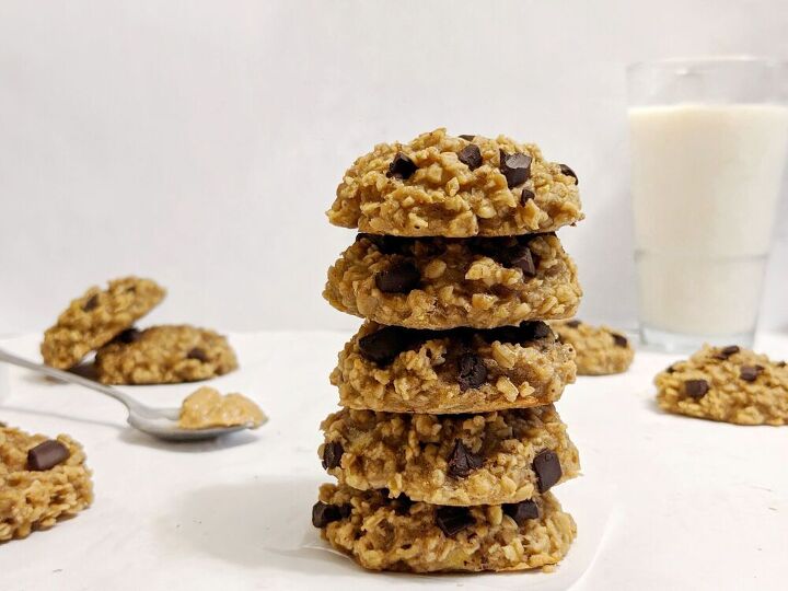 3 ingredient banana oat cookies