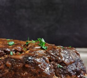 barbecue glazed meatloaf low carb keto paleo