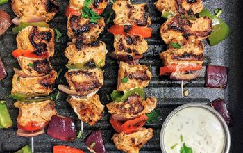 Juicy Grilled Mediterranean Chicken Kebabs