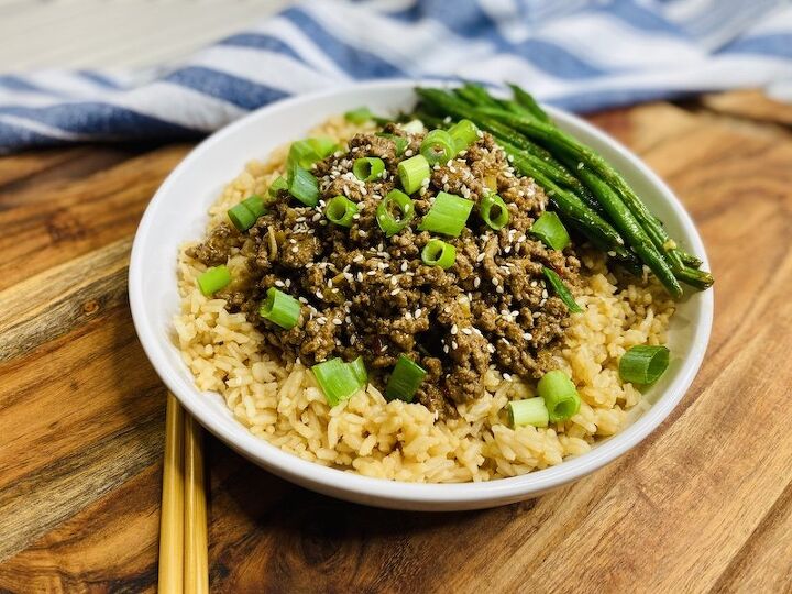 korean beef with rice