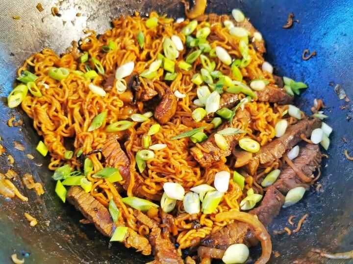 spicy korean beef noodles