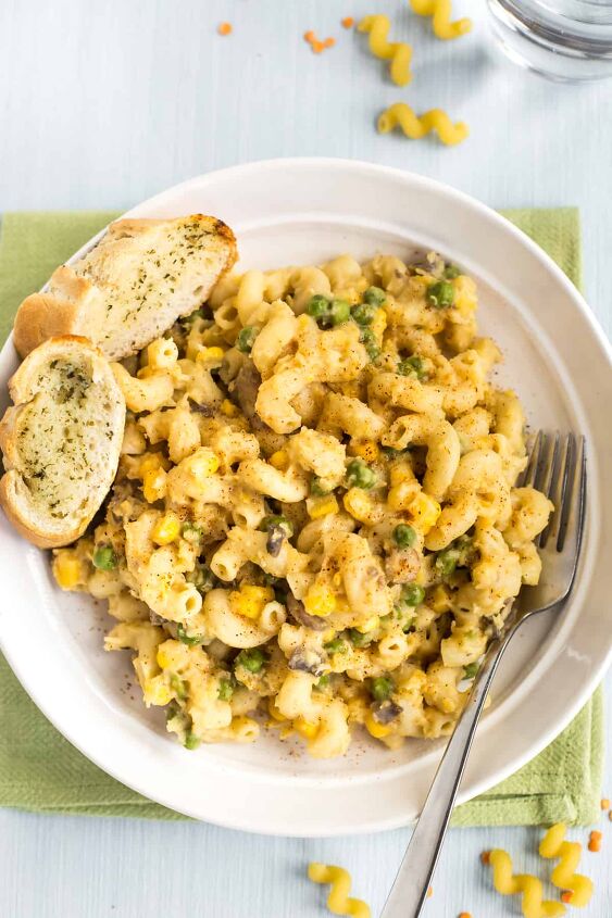 s 10 satisfying dinners you can make in less than 45 minutes, 20 Minute Cheesy Lentil Pasta