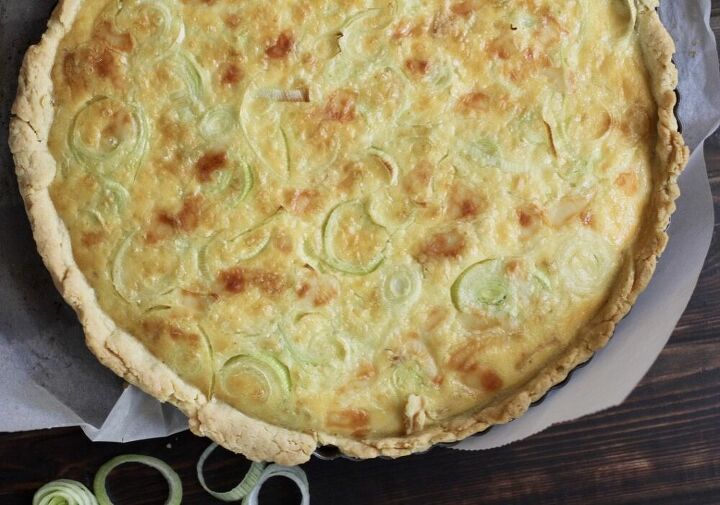 10 quiches that will bring your holiday meals up a notch, Camembert Cream and Leek Quiche