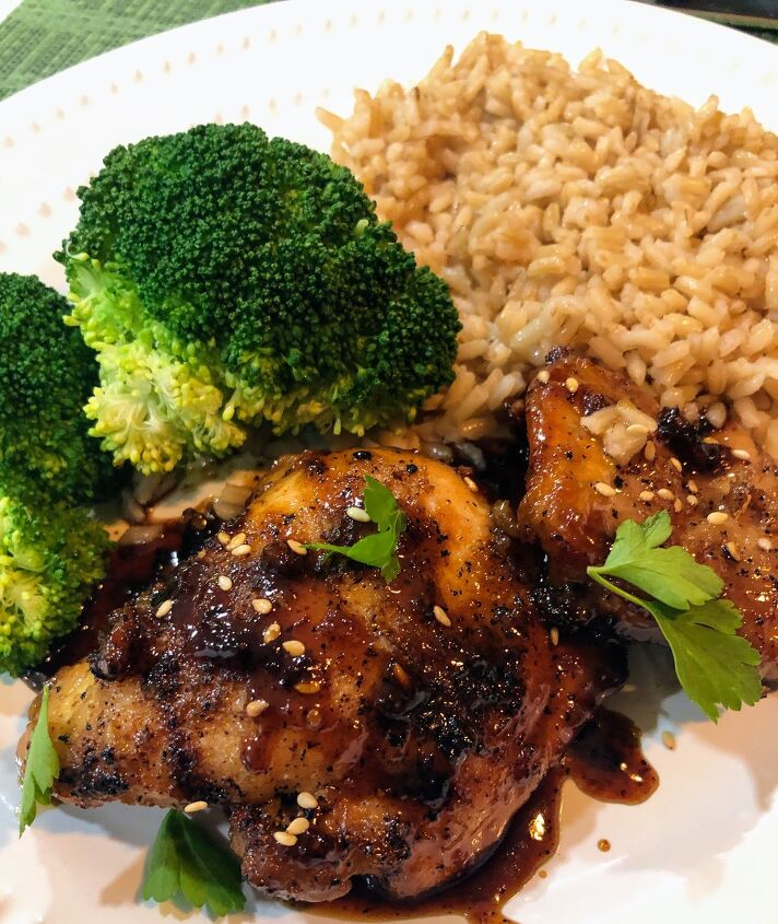 s 11 family friendly dinners that are easy to make, Easy Honey Garlic Chicken Thighs
